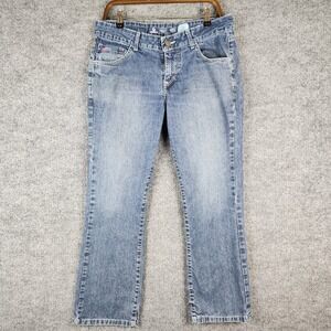 LAPCO FR Jeans Womens Flame Resistant Work Light Wash Denim Size 10